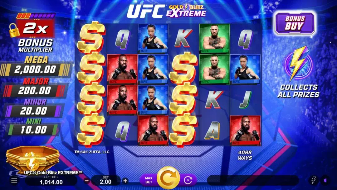 UFC Gold Blitz Extreme Slot